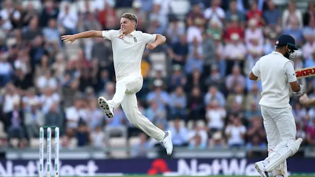Sam Curran got the wicket of Virat Kohli.jpg