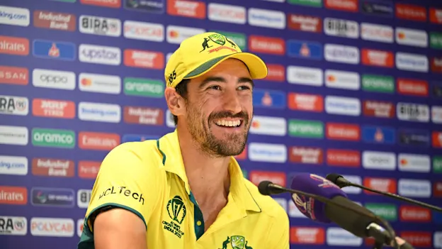 Mitchell Starc of Australia