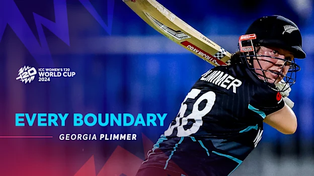 Every Georgia Plimmer boundary | WT20WC 2024