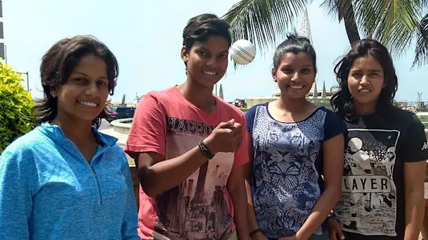 Ekta Bisht, Poonam Yadav, Rajeshwari Gayakwad and Deepti Sharma – India Women’s spin quartet.