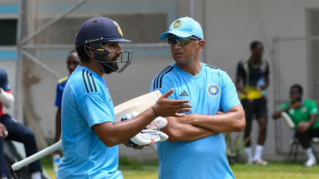 Rohit and Dravid