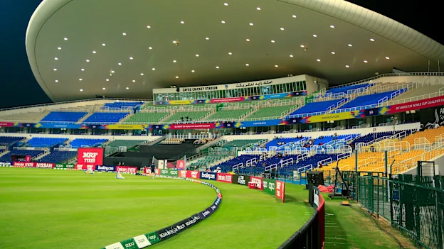 Zayed Cricket Stadium, Abu Dhabi.