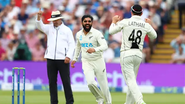 ajaz patel, tom latham