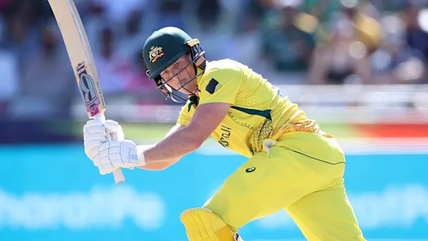 Grace Harris of Australia plays a shot during the ICC Women's T20 World Cup Final match between Australia and South Africa 1920x1080