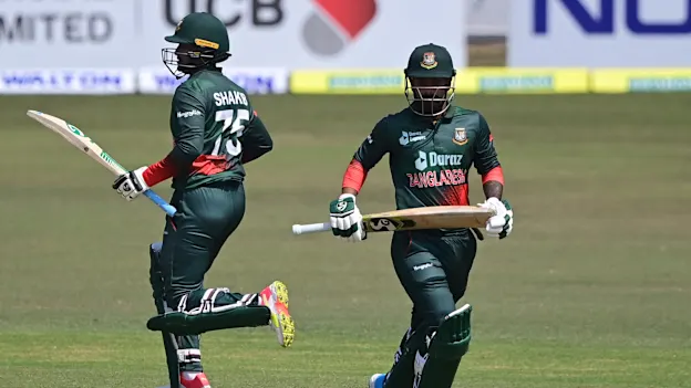 Litton Das and Shakib Al Hasan