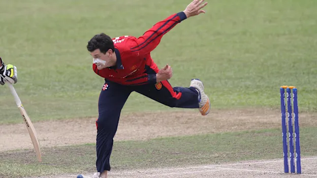 Anthony Hawkins-Kay of Jersey bowls