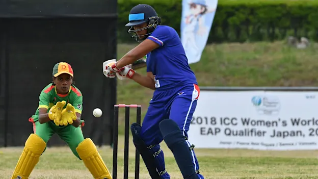 Feala Pula cuts one away for Samoa