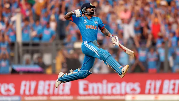 Kohli Celebration