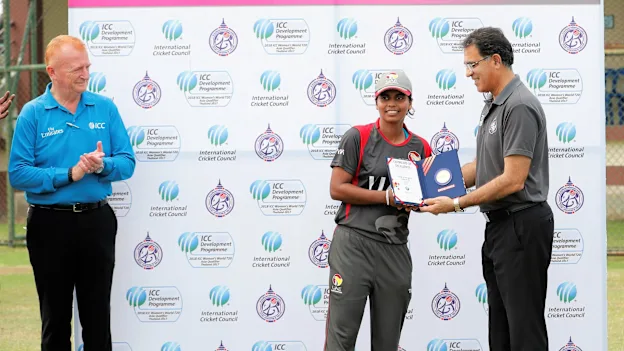 The Player of the Match from UAE v China.