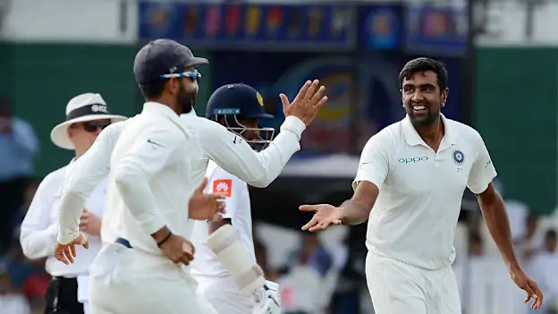 R Ashwin picked up his 26th five-wicket haul as Sri Lanka were dismissed for 183