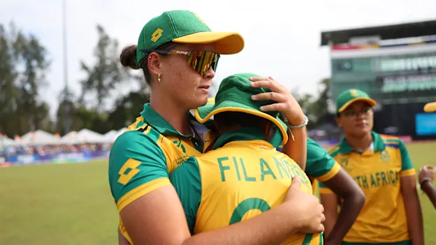 Logo of South Africa stand strong despite the loss | Final | U19WC 2025
