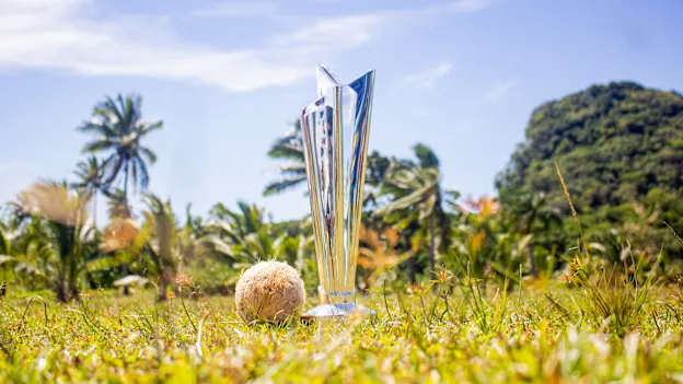 The ICC Men's T20 World Cup Trophy Tour in Fiji!