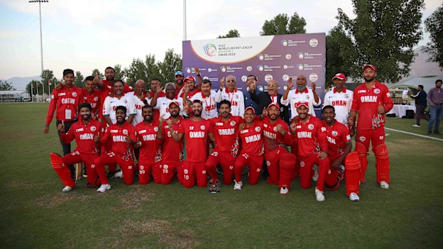 Oman v USA, 11th Match, ICC World Cricket League Division Three at Al Amarat, Nov 16 2018