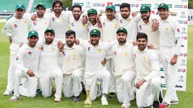 Pakistan survived a wobble to win the Test against Ireland by five wickets
