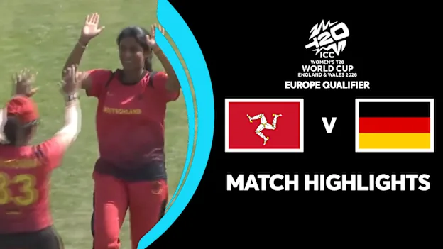 Logo of Isle of Man v Germany | Match Highlights | ICC Women's T20 World Cup 2026 Europe Qualifier Division 2