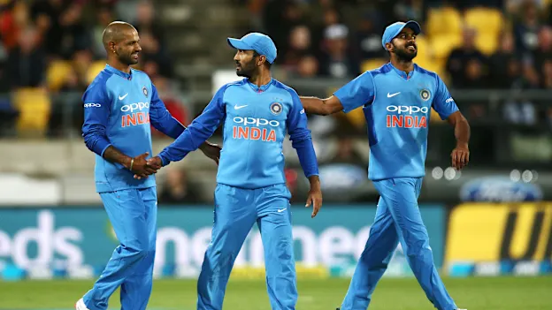 Dinesh Karthik, Shikhar Dhawan, Vijay Shankar