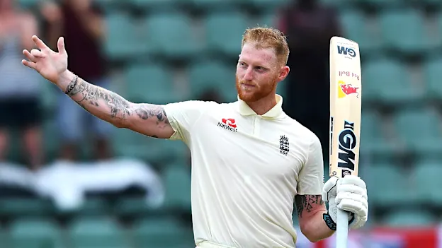 Ben Stokes of England celebrates