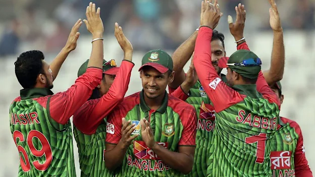 Bangladesh celebrate victory over Zimbabwe.jpg