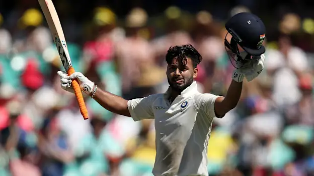 India's Rishabh Pant was named ICC Emerging Player of the Year