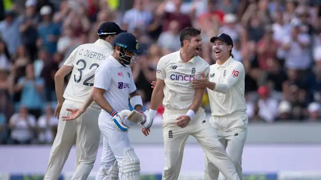 James Anderson third Test