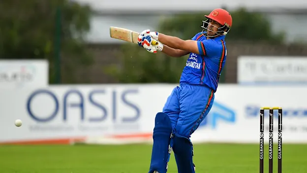 Hazratullah Zazai starred in the victory with a swashbuckling 33-ball 74