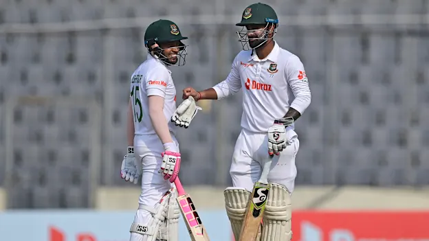 Liton Das and Mushfiqur Rahim