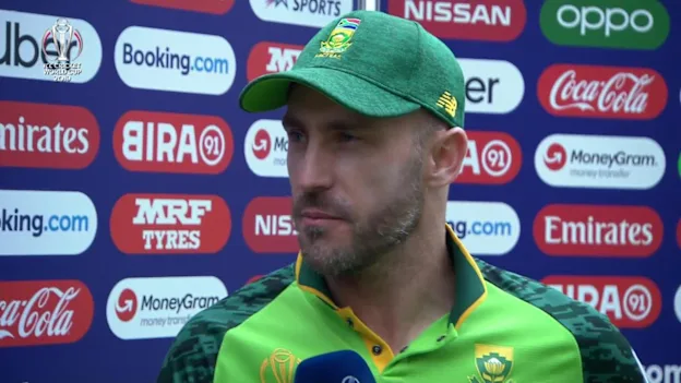 CWC19: NZ v SA - Post-game presentation