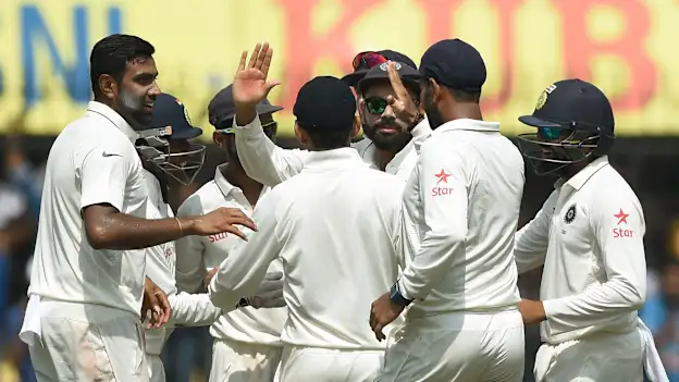 Team India against Australia