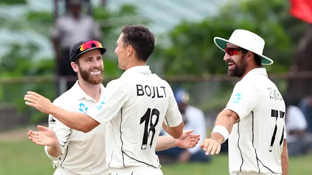 Kane Williamson and Trent Boult