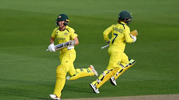 Alyssa Healy and Rachael Haynes