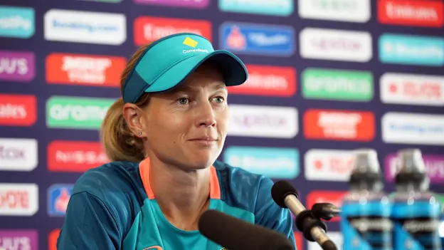 Australia-Captain-Meg-Lanning-pre-match-25FEB2023