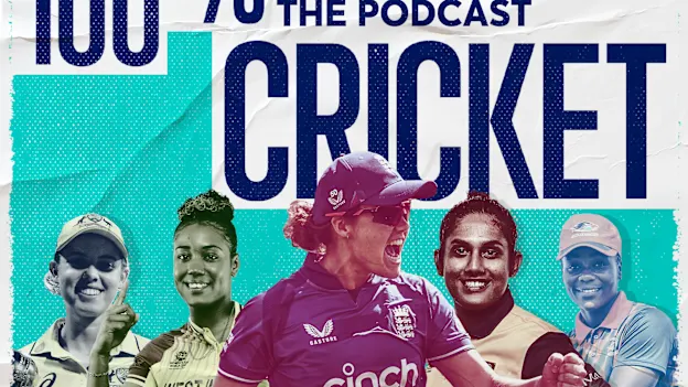 Logo of 100% Cricket_Podcast Series