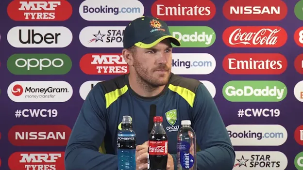 Aaron-Finch-Australia-Pre Match-PC-10JUL19_Moment