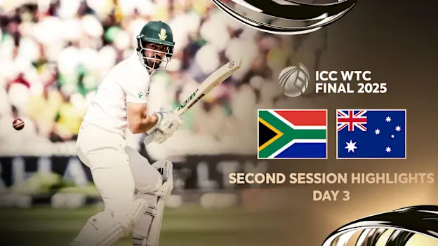 Logo of Markram leads Proteas push against AUS | Day 3, Session 2 Highlights | WTC25 Final
