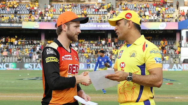 Kane Williamson and MS Dhoni