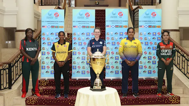 Captains pic - ICC CWG Qualifier 2022