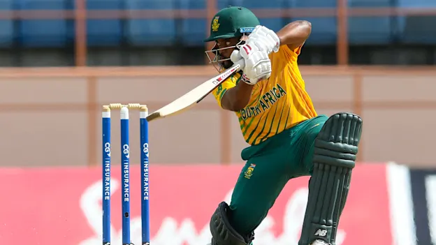 Temba Bavuma starred in the third T20I