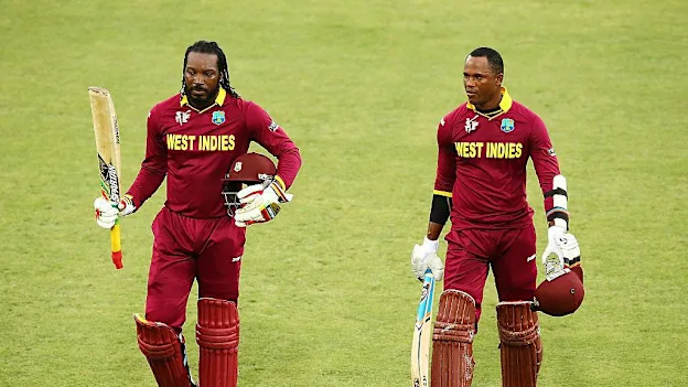 Chris Gayle and Marlon Samuels