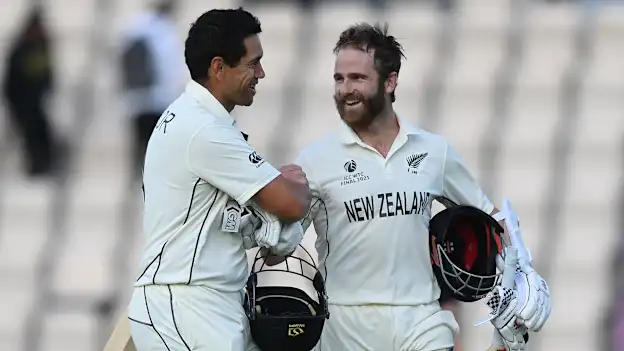 Logo of New Zealand clinch maiden WTC Final | Sobha Realty Greatest Moments