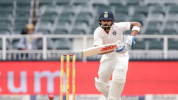 Virat Kohli batting at the Wanderers