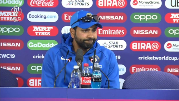 CWC_2019_MATCH44_SLvIND_IND_ROHIT_MEDIA_CONFERENCE_ICC