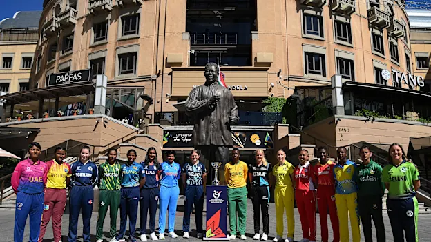 Captain's Shot from the U19 Women's T20 World Cup