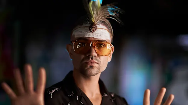 One of the music stars to rock the opening match of the ICC Women’s T20 World Cup 2020 in Sydney – Mitch Tambo