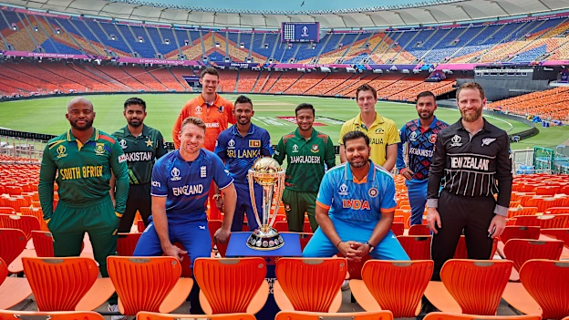 ICC Men’s Cricket World Cup 2023 captains