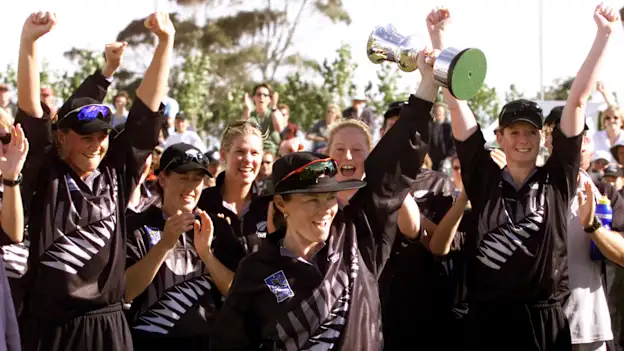 The White Ferns won the World Cup in 2000