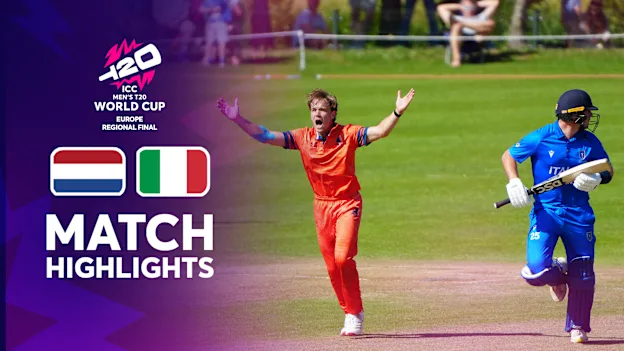 Netherlands v Italy | Match Highlights | Europe Regional Final | ICC Men's T20 World Cup 2026