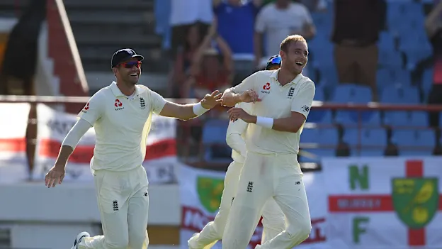 James Anderson and Stuart Broad