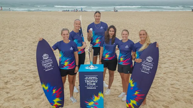ICC Women's T20 World Cup Trophy Tour Launch, driven by Nissan