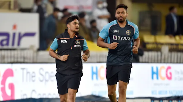 Ishan and Avesh Practice