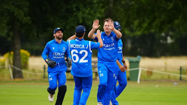 Italy are on the verge of sealing qualification into ICC Men's T20 World Cup for the first time
